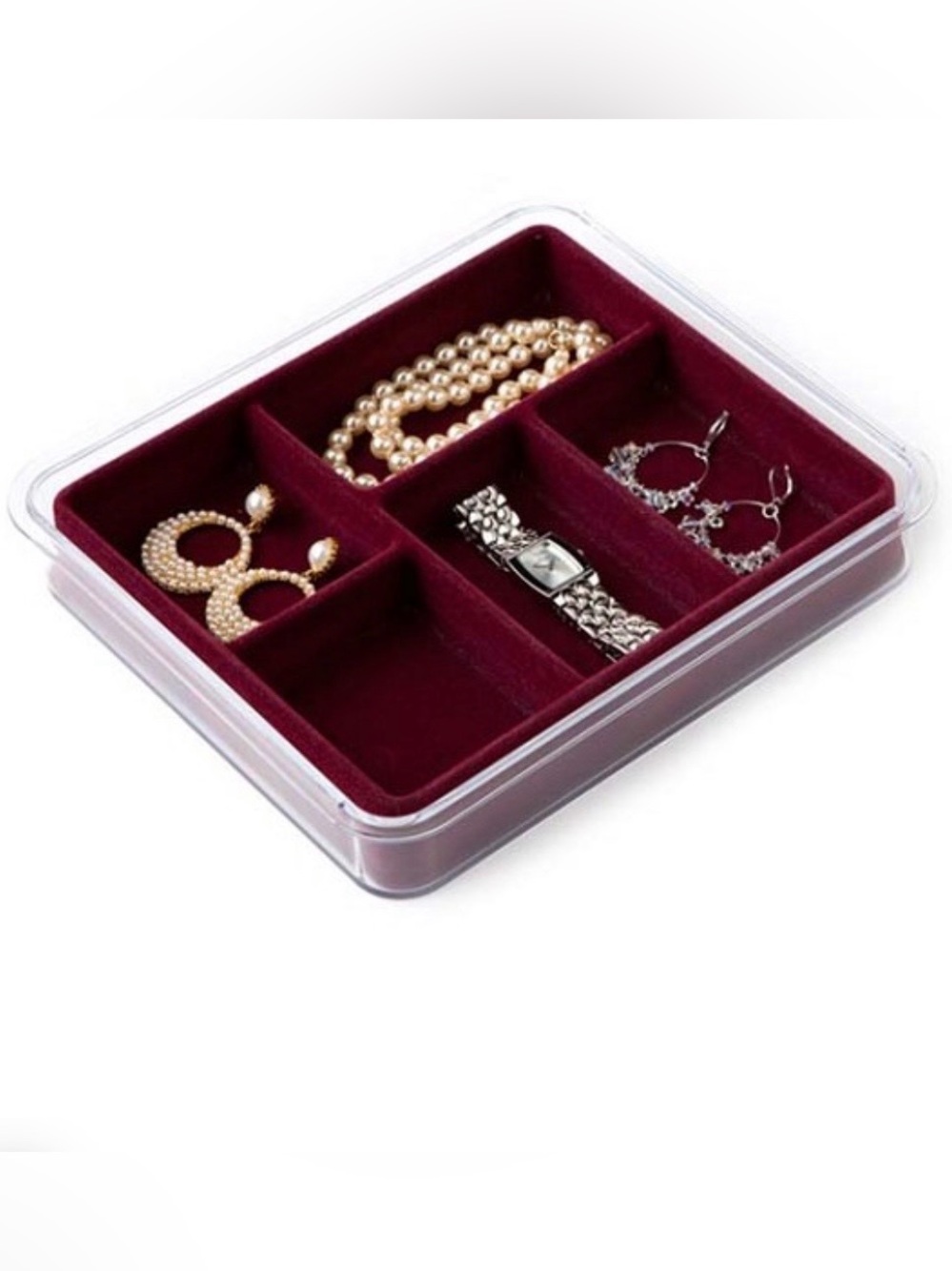Neatnix Jewelry Stax Organizer Tray - 5 Compartment